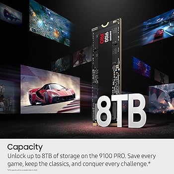 Amazon.com: Samsung SSD 9100 PRO 2TB, PCIe 5.0x4 M.2 2280